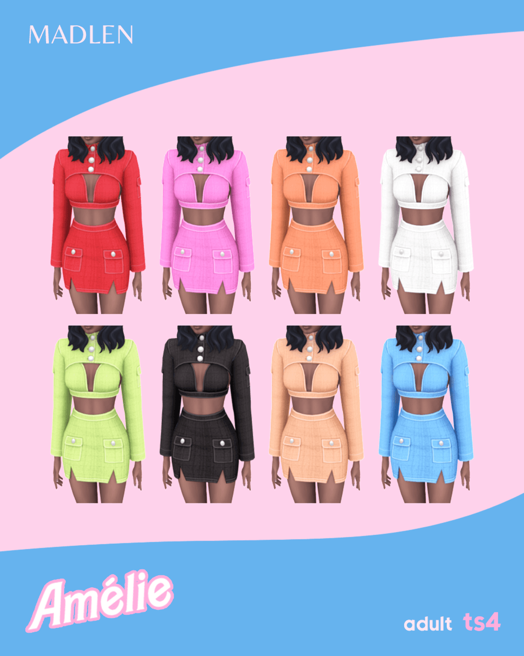 Галерея мода Аутфит Amelie Outfit #1